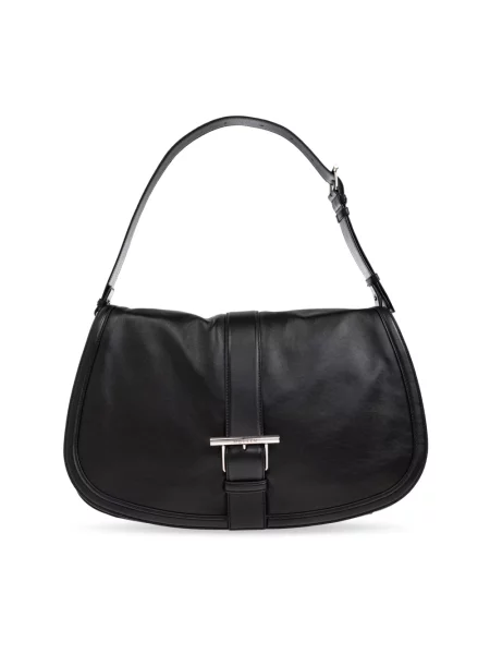 Torebka Alexander Mcqueen skórzana czarna