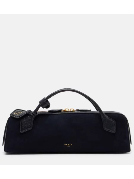 Pisemska torbica Alaia modra