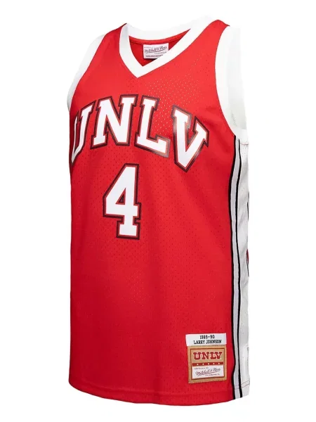 Cămașă Mitchell & Ness din jerseu roșu