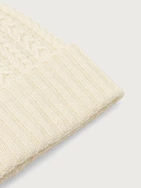 United Colors of Benetton beanie kapa z volno bež