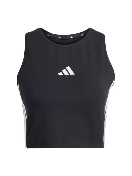ADIDAS SPORTSWEAR Sport top Essentials negru alb