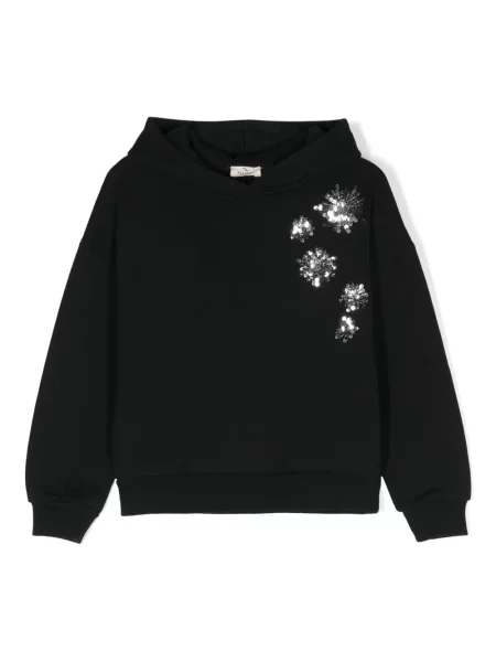 Bluza z kapturem dziecięca Andorine czarna