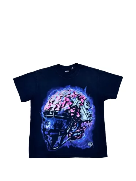 Tricou Hellstar cu imagine negru