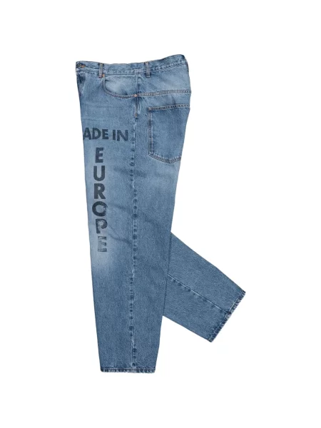 Blugi Vetements cu imagine albastru