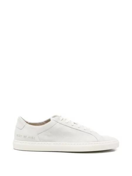 Sneakerși Common Projects cu șireturi din dantelă albastru