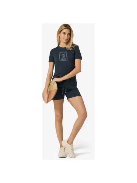 Koszulka SUPER.NATURAL W Palm Island Bio J Tee niebieska