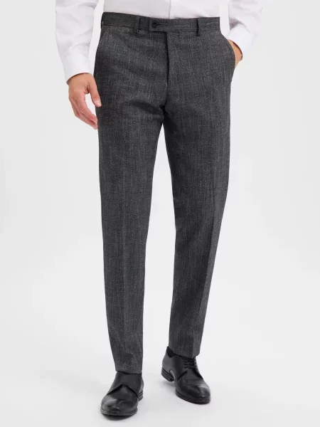 Finshley & Harding spodnie z modułowej kolekcji Mężczyźni Modern Fit 25 szary