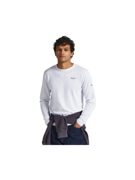 Hosszú póló Pepe Jeans fehér
