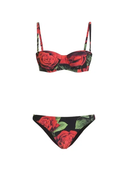 Bikini Dolce & Gabbana cu imagine negru