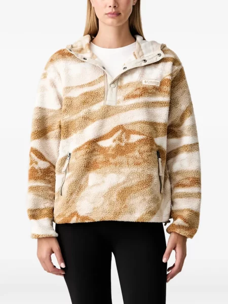 Hanorac cu glugă Columbia din fleece cu imagine