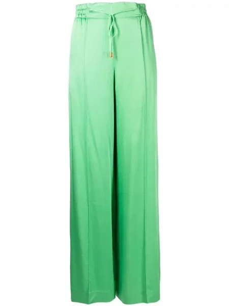 Pantaloni Oscar De La Renta verde