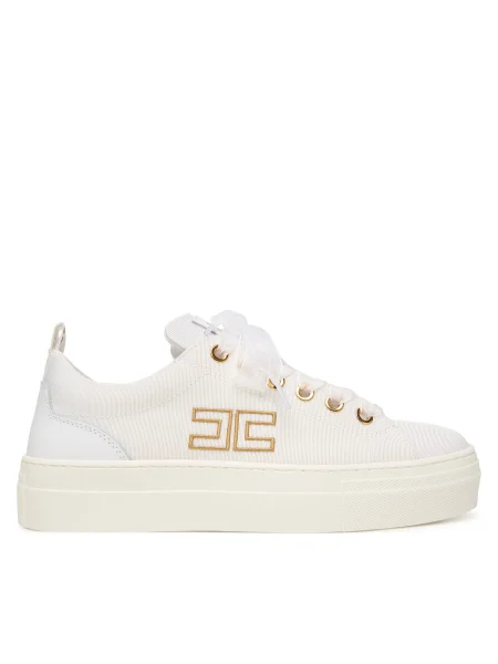 Elisabetta Franchi sneakers alb