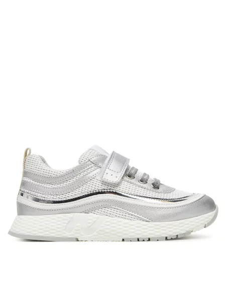 Кроссовки Naturino серебряные