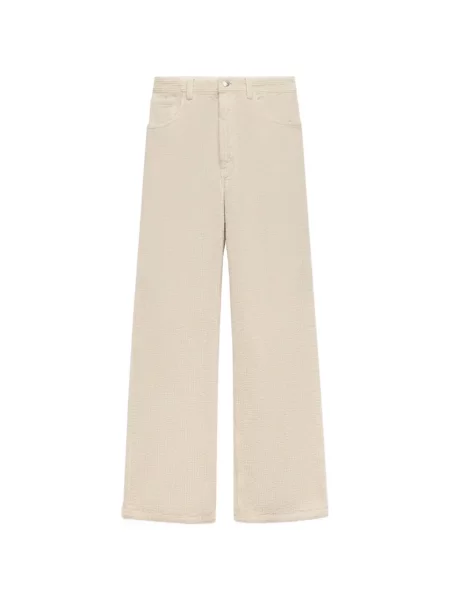 Pantaloni Marni de catifea cord evazate