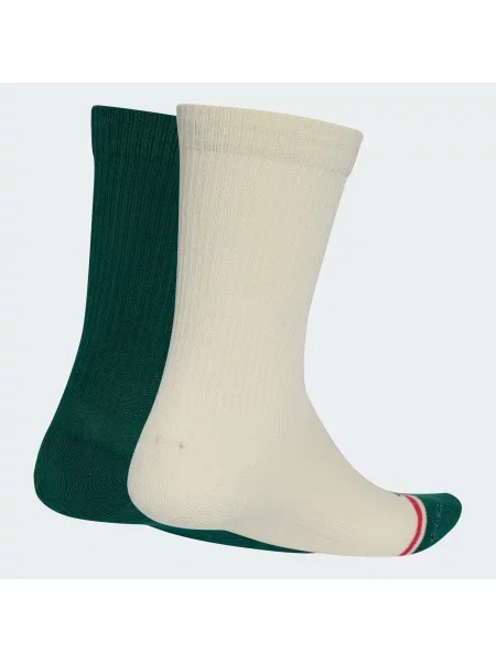 ADIDAS PERFORMANCE Športové ponožky XMAS slonová kosť / tmavozelená / červená zelená