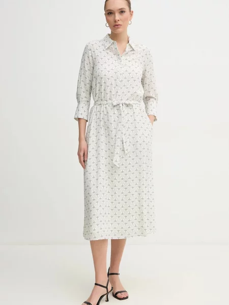 Joop! rochie midi drept alb