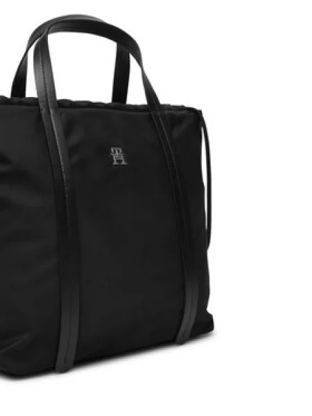 Ruksak Tommy Hilfiger Th Soft Nylon Tote/Backpack crna