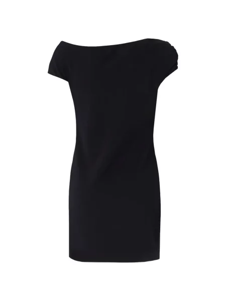 Rochie Pinko drapată negru