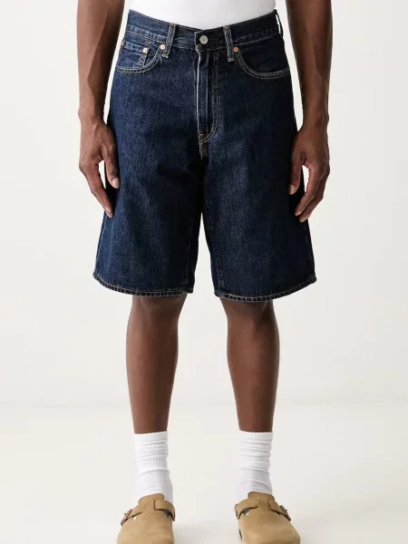 Levi's kratke hlače denim BAGGY modra