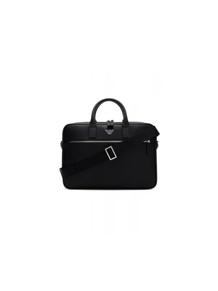 Torba Emporio Armani biznesowa czarna