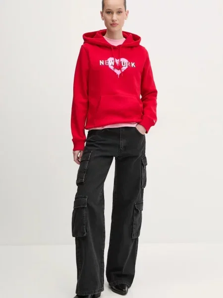 Tommy Jeans Μπλούζα κόκκινο