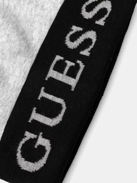 Шерстяная шапка Guess серая