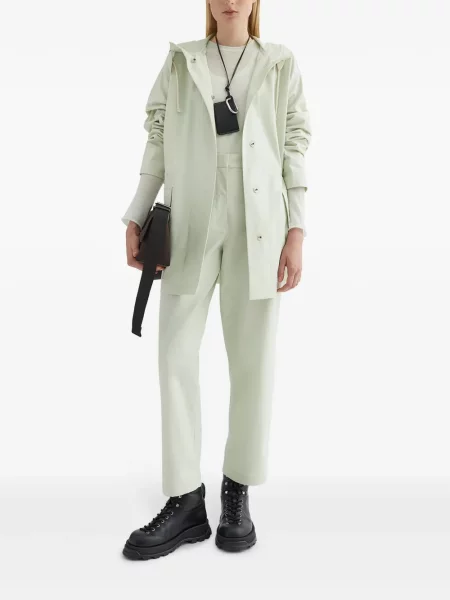 Тесни панталон Jil Sander зелено