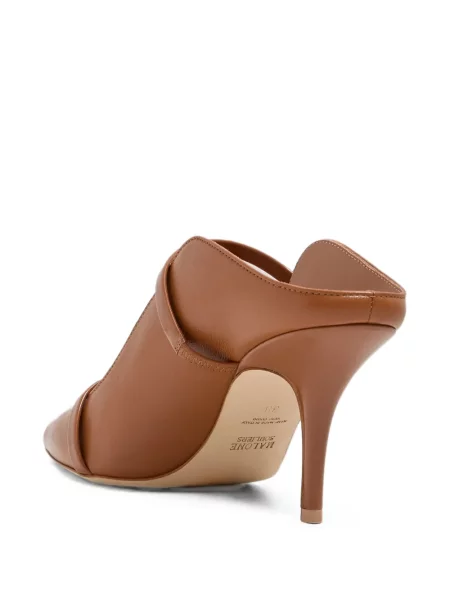 Papuci tip mules Malone Souliers din piele maro