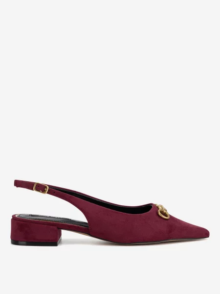 Сандали Nine West винено червено