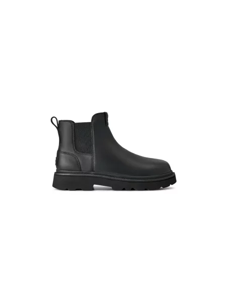 UGG sztyblety skórzane Chelsea Lug Leather czarny