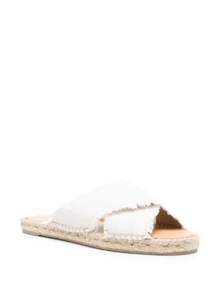 Espadrilės Castañer be kulniuko balta