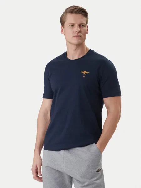 Pánske tričko Aeronautica Militare navy blue modrá
