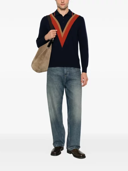 Tricou polo Gallia albastru