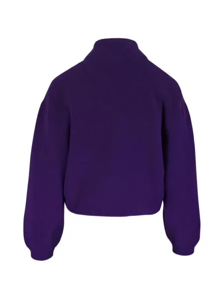 Cardigan Akris cu cordon violet