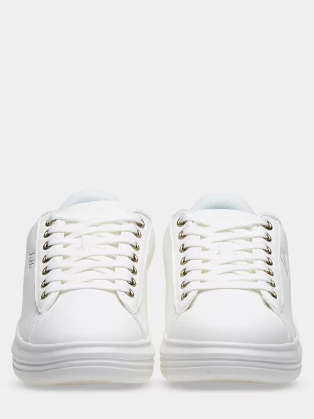 Кожаные кеды Lotto белые