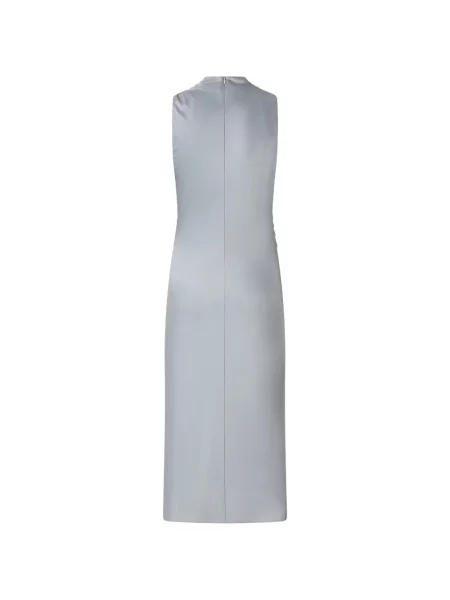 Rochie midi Pinko drapată albastru