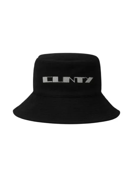 Kapelusz Rick Owens z logo czarny