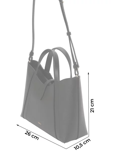 Kabelka Furla Goccia S CN čierna