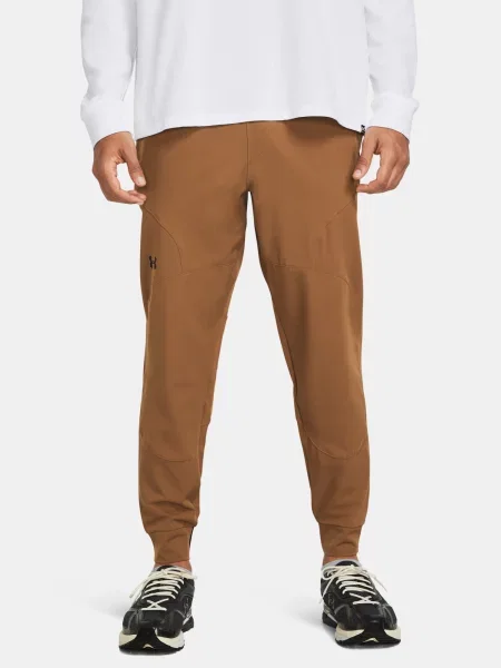 Pantaloni sport Under Armour maro