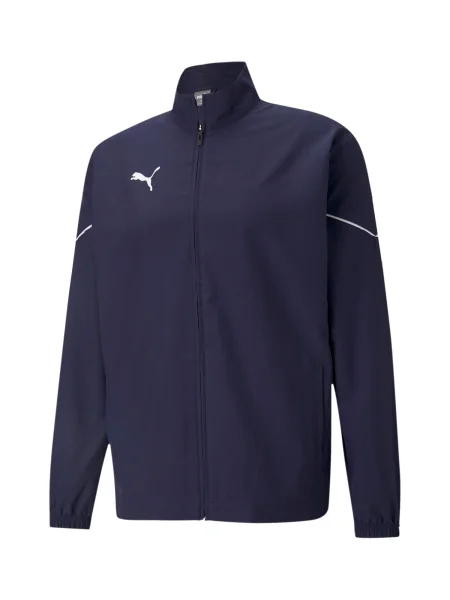 PUMA Geacă sport bleumarin / alb albastru