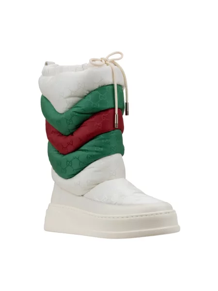Botki Gucci białe