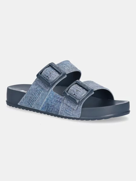 Pantofle Melissa COZY M LOVER SLIDE DENIM M modrá