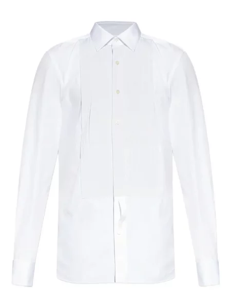 Cămașă Tom Ford plisată alb