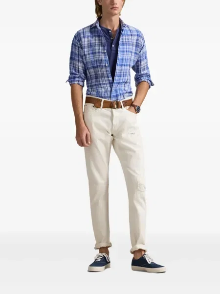 Polo Polo Ralph Lauren de in în carouri albastru