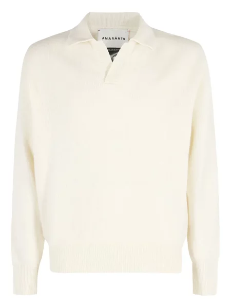 Pulover Amaranto cu decolteu în V lung