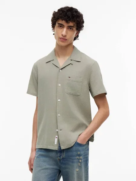 Tommy Jeans De in cămașă verde