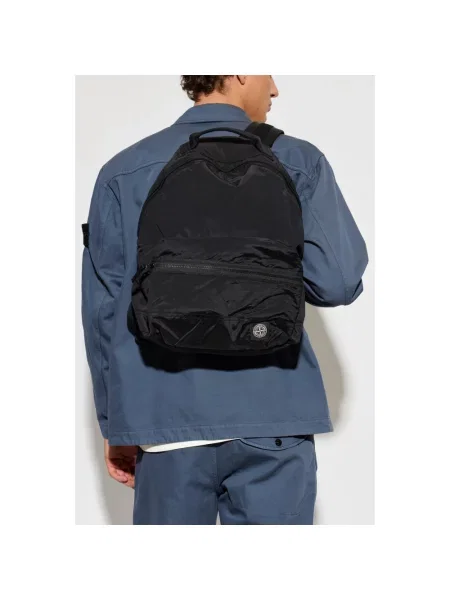 Torba Stone Island z kamieniami czarna