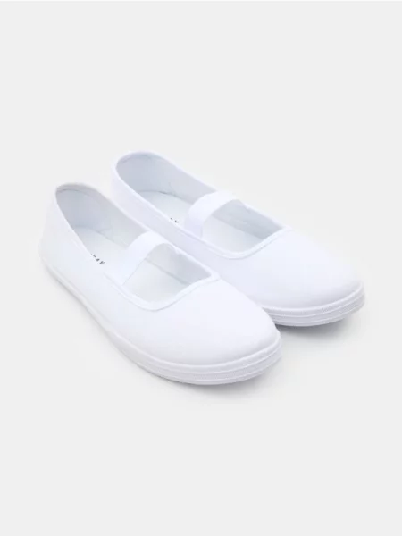 Балетки Sinsay белые