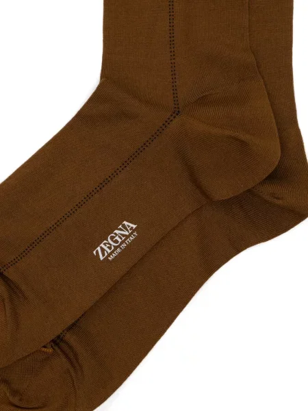 Șosete Zegna maro