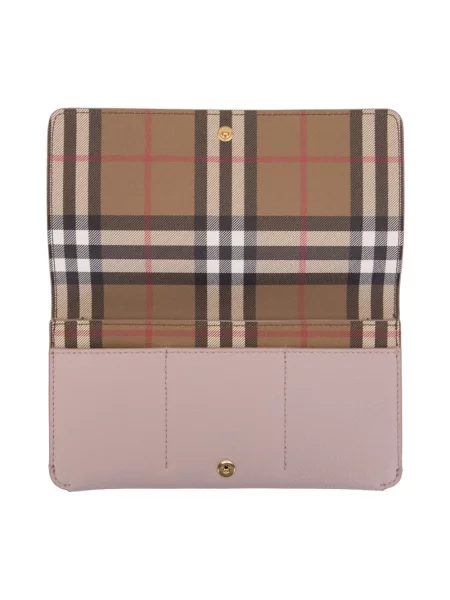 Portfel Burberry różowy